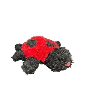 Mary Meyer Ladybug Beanbag Plush Red Black Stuffed Animal Toy 2002
